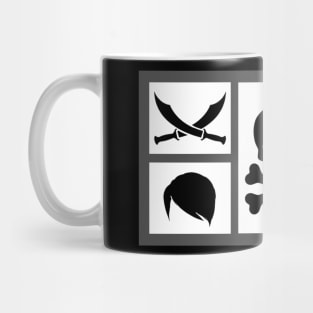 Sad at Sea Elements Mug